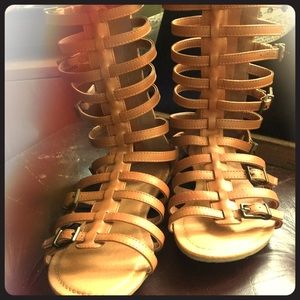 BRAND NEW Beige/Tan Gladiator Sandals